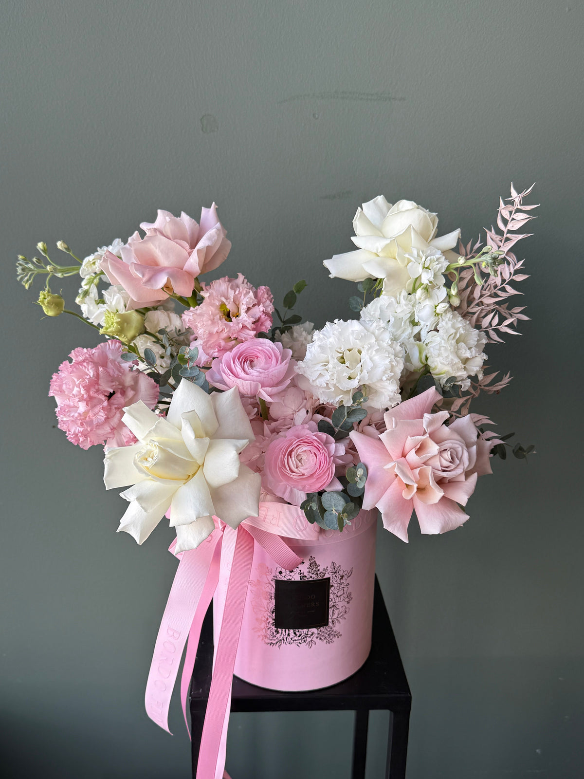 "Pink Dreams" bouquet in Dallas TX, elegant fresh flower arrangement for same-day delivery
